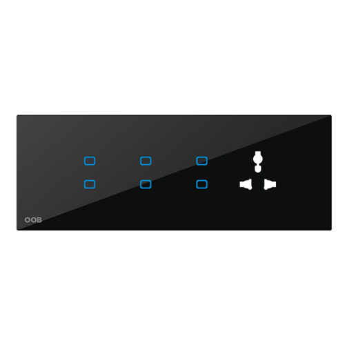 6 Non Dimmable Load 6A Socket Load 6A Remote Touch Light Switch