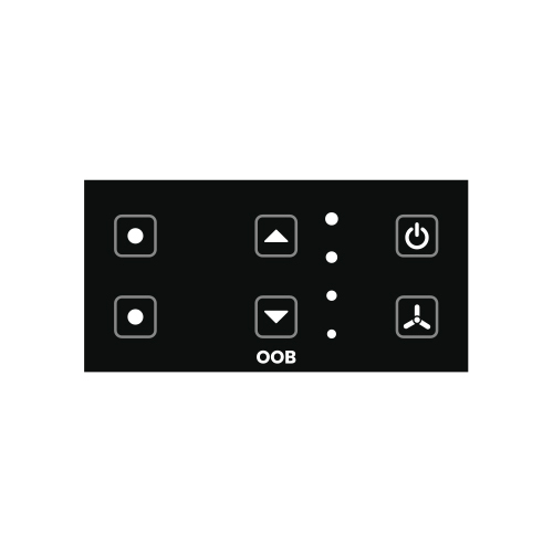 2 Point On-Off 1 Fan Regulator And 1 Master Switch