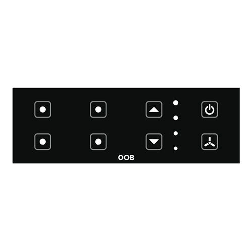 6 4 Point On-off 1 Fan Regulator And 1 Master Switch - Application: Electric Fitting