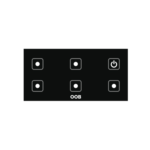 5 Point On-Off And 1 Master Switch