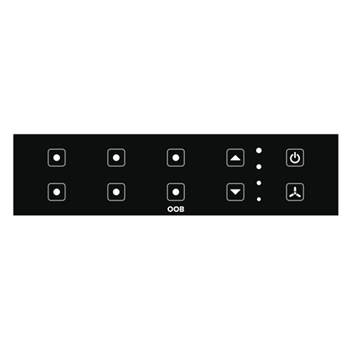 6 Point On-Off 1 Fan Regulator And 1 Master Switch
