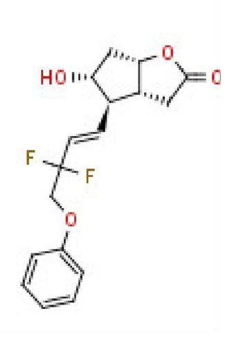 (3Ar,4r,5r,6as) -4-((e)-3,3-difluoro-4-phenoxybut-1-en-1-yl)-5-hydroxyhexahydro-2h-cyclopenta[b]furan-2-one