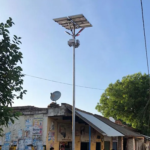 7 Meter solar high mast