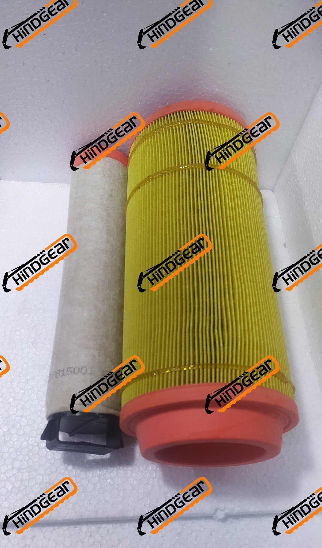 Jcb Air Filter - High-strength, Precision Engineered | Yellow, Manual Control, High Efficiency, Corrosion Resistant, Dimensional Accuracy