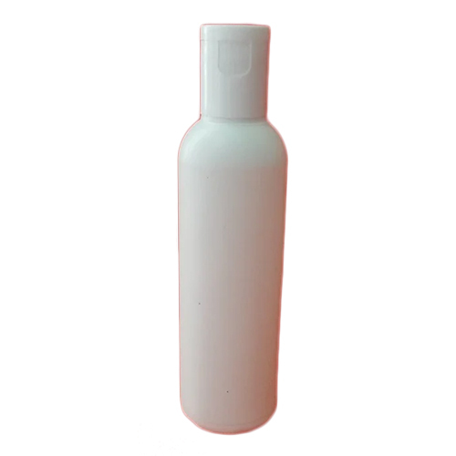 100 ML HDPE Shampoo Oil Bottle - HDPE Material, 0.5mm Thickness, White Color | Cylindrical Shape, Flip-Top Cap, Offset Printing