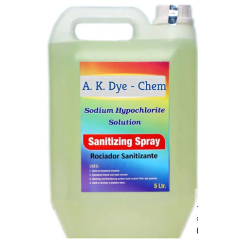 5 Ltr Sodium Hypochlorite Concentrate - Application: Industrial