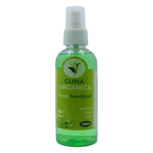 100Ml Organic Hand Sanitizer - Color: Transparent