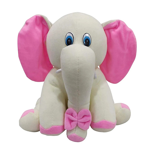 White Elephant Soft Toy