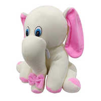 White Elephant Soft Toy