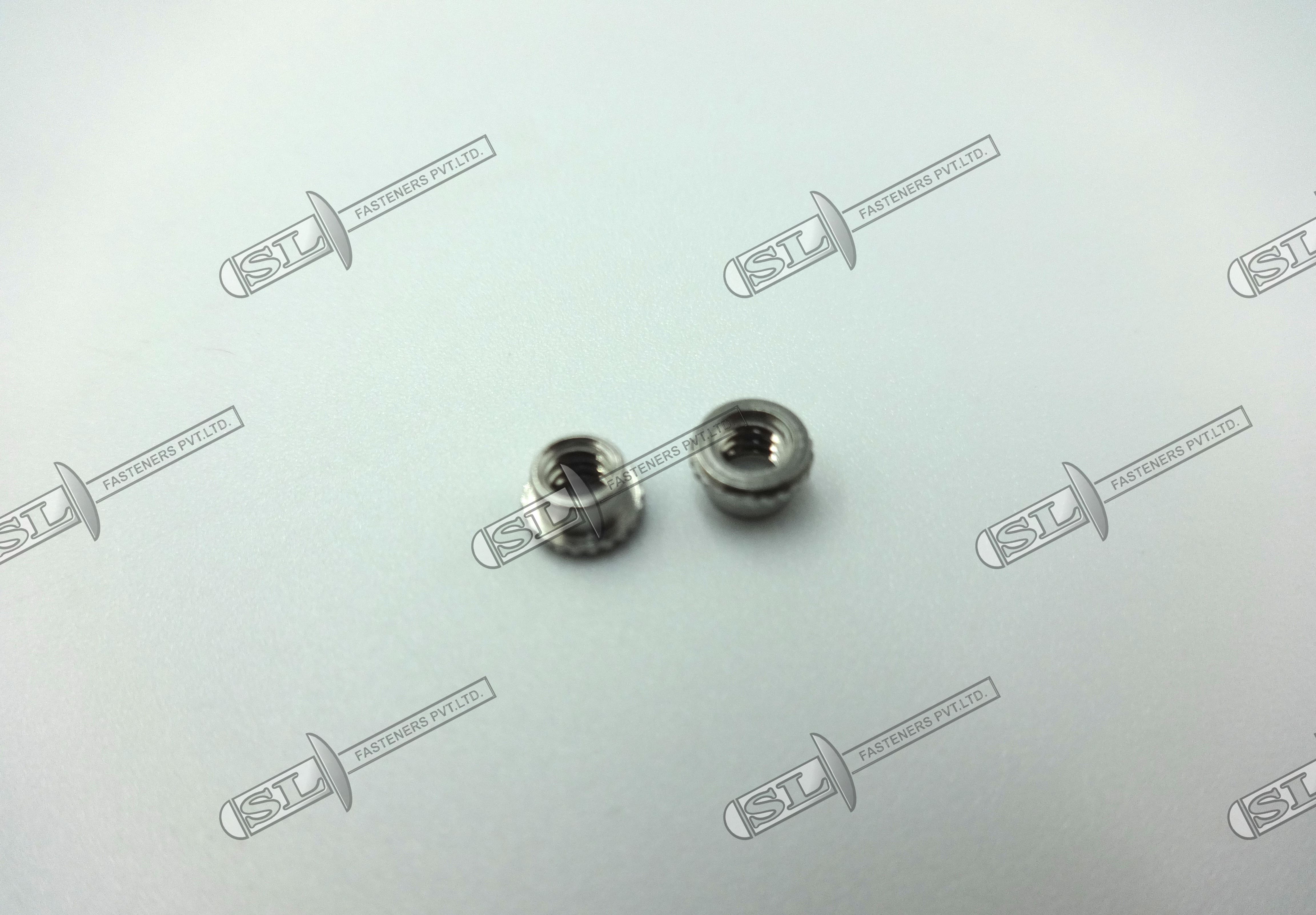 Miniature Self Clinching Nut - Color: Silver