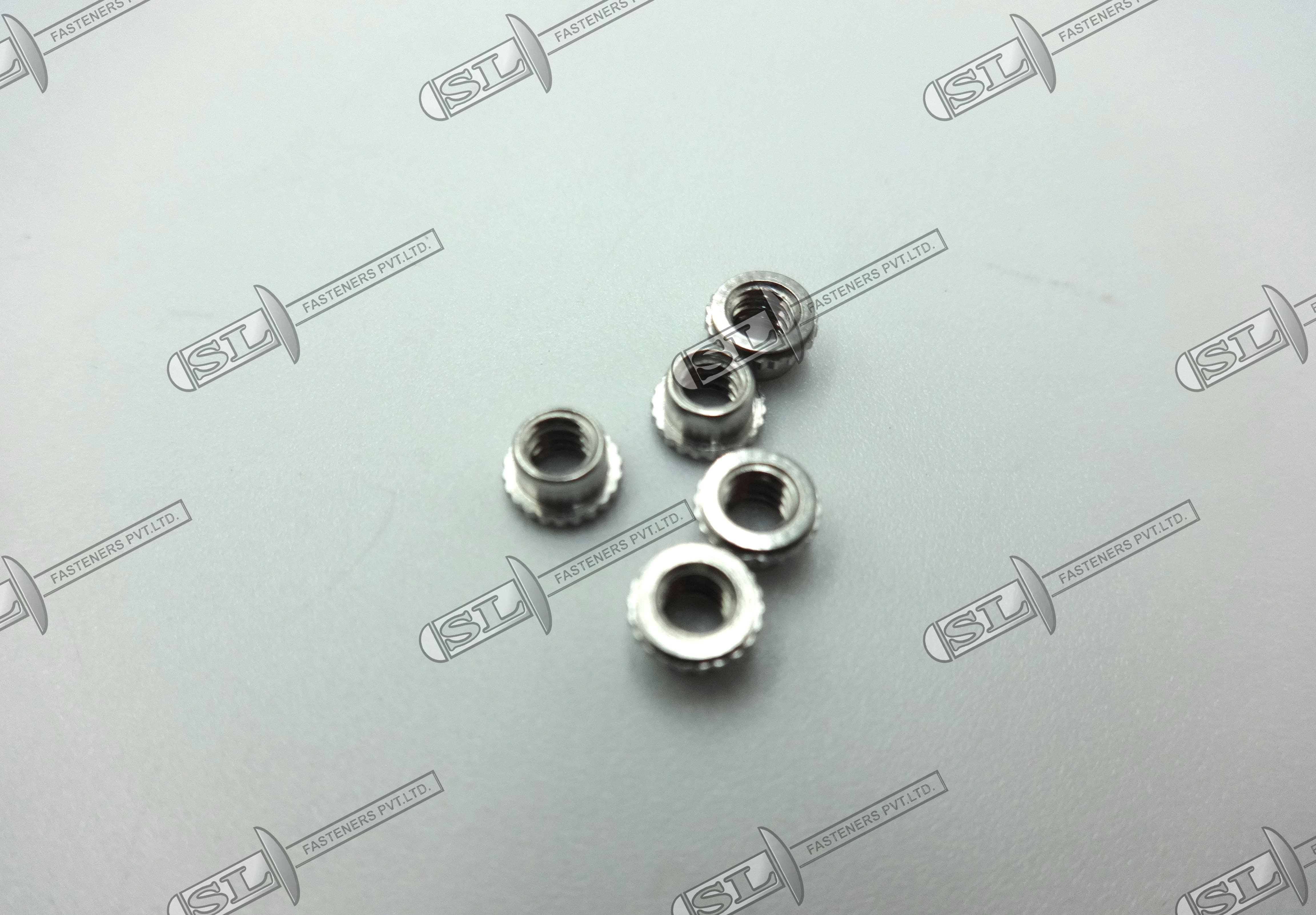 Miniature Self Clinching Nut - Color: Silver