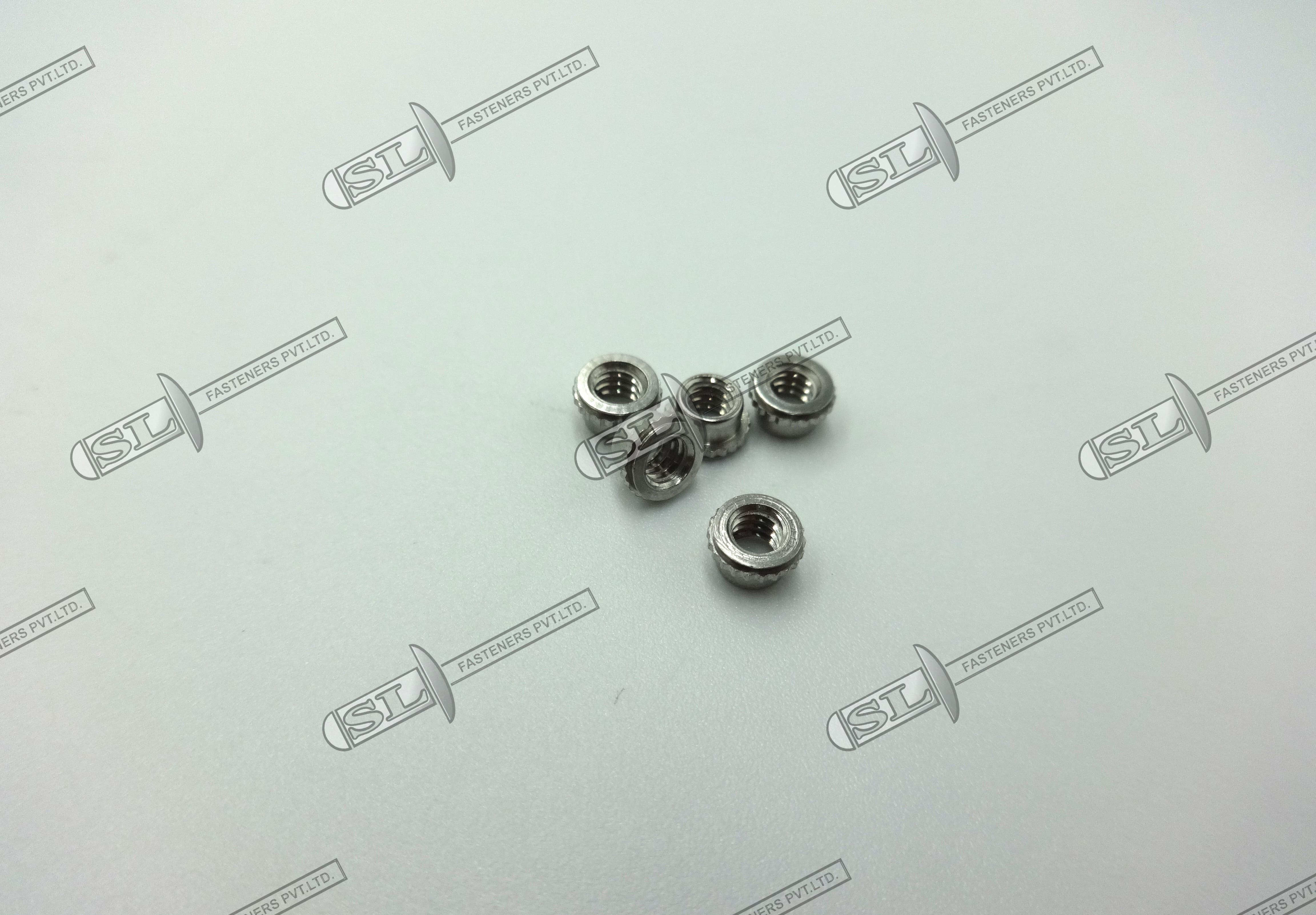 Miniature Self Clinching Nut - Color: Silver
