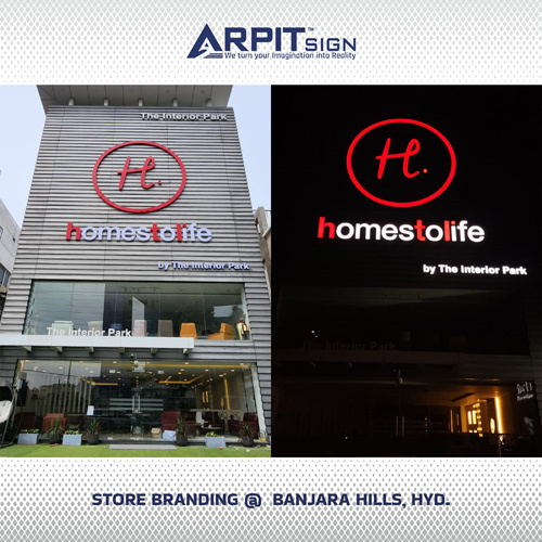 Customized  2D Solid Letter