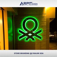 Customized  3d Backlit Signage - Application: Commercial