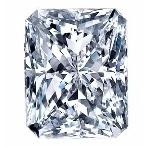 GRA Certified D White Color VVS Clarity Grade Genuine Moissanite Radiant Cut Moissanite Diamonds In All Sizes Bulk