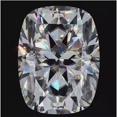 100% प्राकृतिक आयताकार कुशन ब्रिलियंट कट ढीले सुपर व्हाइट मोइसानाइट हीरे