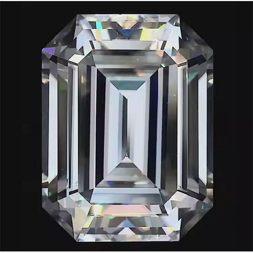 फैंसी कट D EF रंग VVS GRA प्रमाणित मोइसानाइट ढीला पत्थर 0.5ct-3ct मोइसानाइट