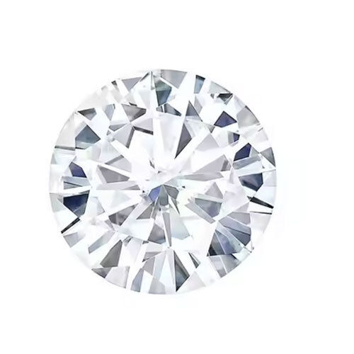 Export Grade Round Brilliant Cut Gra Certified Luxury White Moissanite Diamond With D Color Vvs1 Clarity - Grade: Industrial