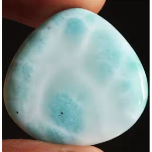 100% Natural Larimar Stones Precious Polished Calibrated - Grade: Industrial