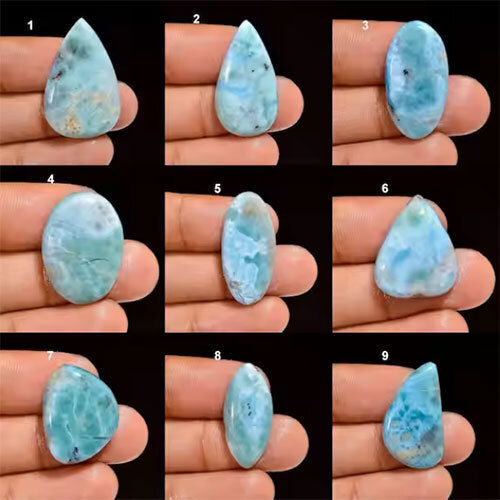 100% Natural Larimar Loose Beads Stands 14mm Round Shape Sea Blue Smooth Gemstone For Bracelet Making Uses Low Prices Bulk Oem - Grade: Industrial