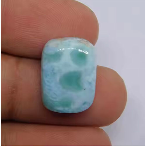 12x16mm Smooth Pear Shape Blue Larimar