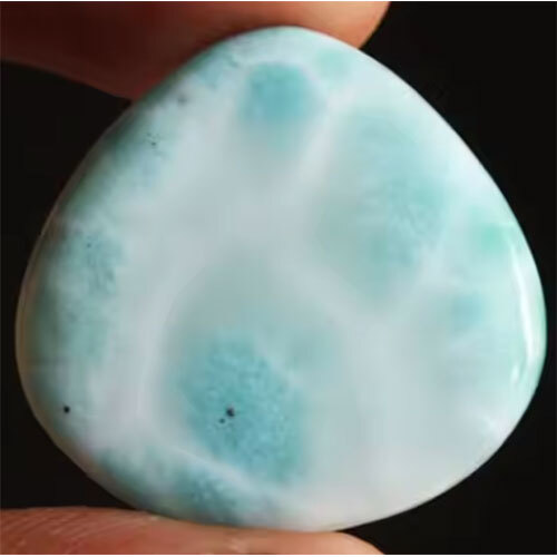 Larimar Gemstone Loose Round 4mm Cabochon Gemstone