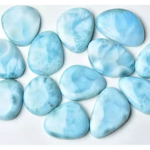 Larimar Round Spheres Undrilled Natural Larimar Balls 15mm