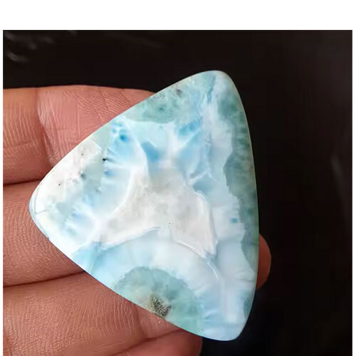 100% Natural Larimar Cabochon Gemstone Genuine Larimar