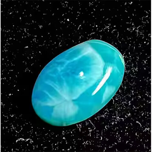 100% Natural Larimar Oval Cabochon