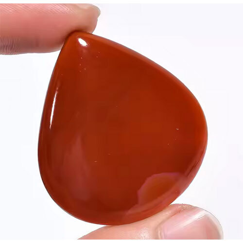 100% Natural Carnelian Round Loose Faceted Cut Gemstone - Grade: Industrial