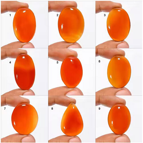 carnelian Loose Gemstone 11 Pieces Gemstone