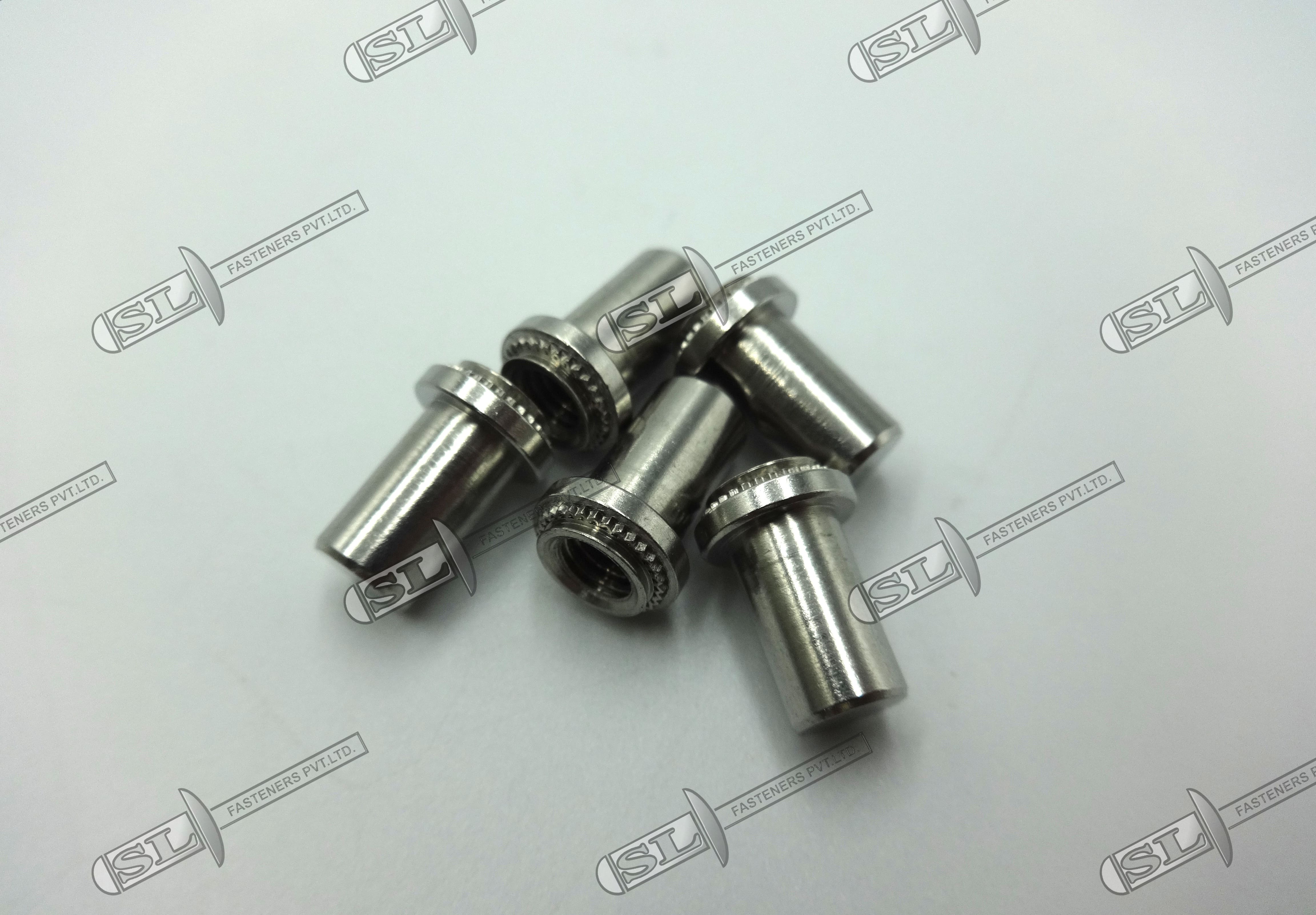 Self Clinching Blind Fasteners - Color: Silver