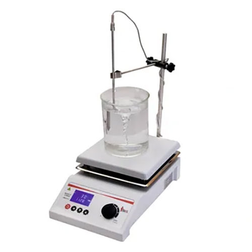 Lmms5Lc Ceramic Hotplate Magnetic Stirrer - Color: White