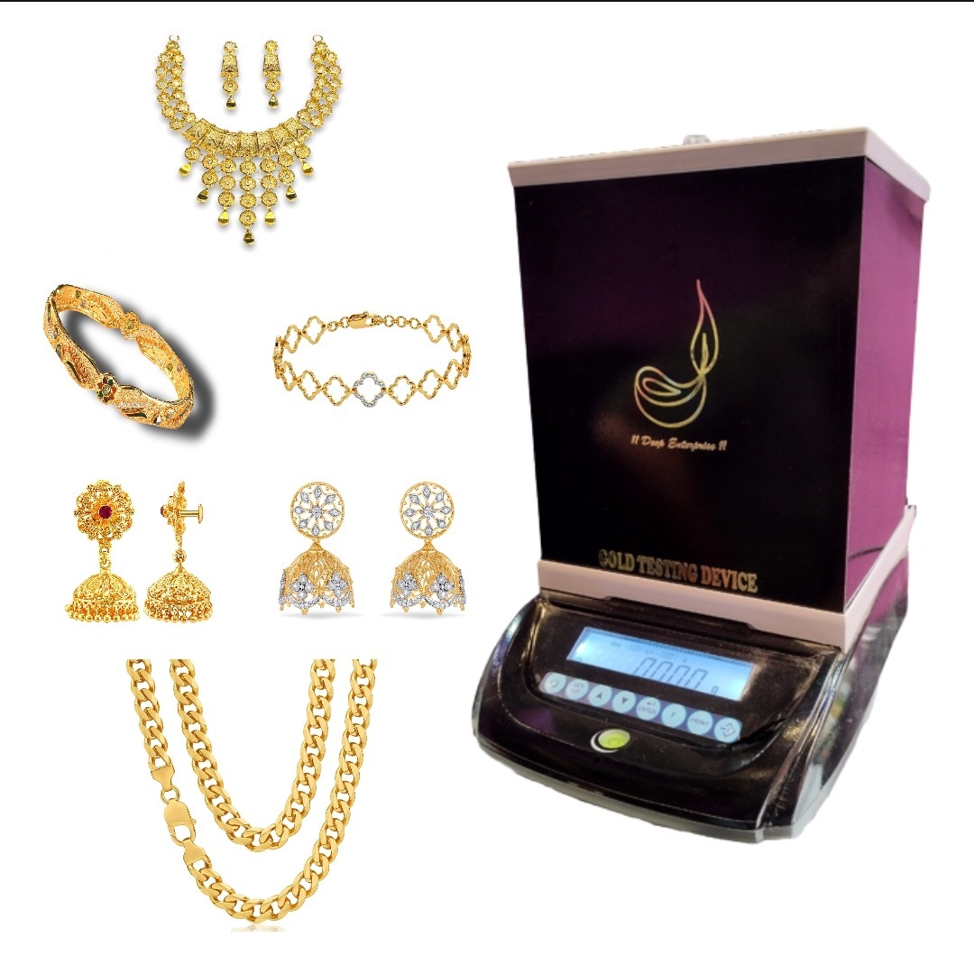 Gold Testing Machine - Advanced Melting Analysis | Detects Fake & Bandhel Jewellery, Stones, Diamonds, And Hollow Balls