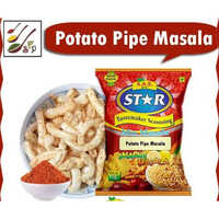 Potato Pipe Masala Powder - Food Grade, Red Color | Fine Dry Powder for Exquisite Flavor