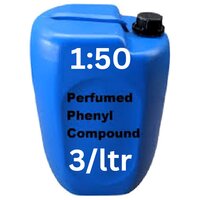 White Phenyl Concentrate - 3 Ltr High-Quality Chemical , Lime & Rose Fragrance for Sparkling Clean Floors