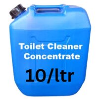 Toilet Cleaner Concentrate - Chemical Material, 10 Ltr Container | Fresh Fragrance, Dilutes to 100 Litres, Ideal for Bathroom Cleaning