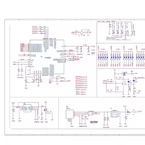 One stop PCBA schematic customization layout assembly drawing processing service