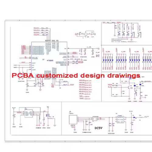 One stop PCBA schematic customization layout drawing design service