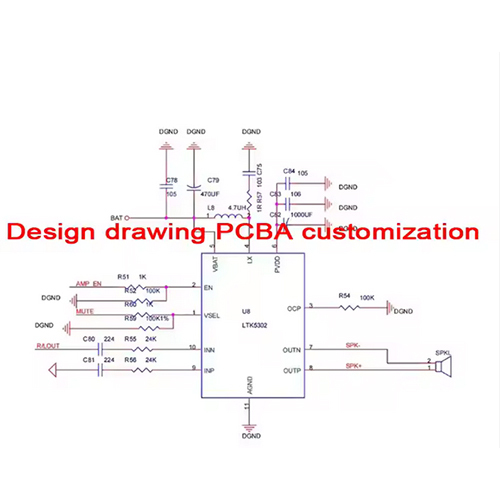 Customized design drawings PCBA, high-quality PCBA factory assembly