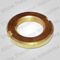 पीतल का गोल लॉक नट