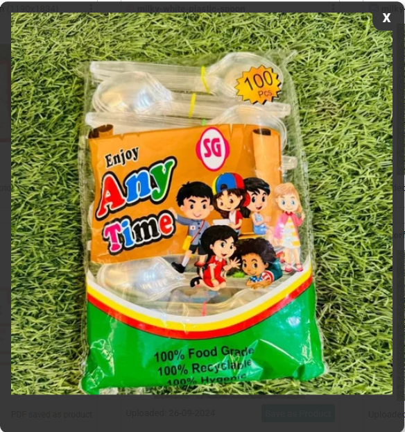 Any Time Spoon - Plastic, 160 mm | Transparent Design, Versatile Use, Ideal for Everyday Dining