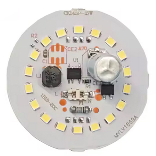 DC-DC DOB LED PCBA board power 15W A70 LED 14pcs size 51.9x51.9mm SMT electrolysis 10uf 100v Bom SMT PCBA