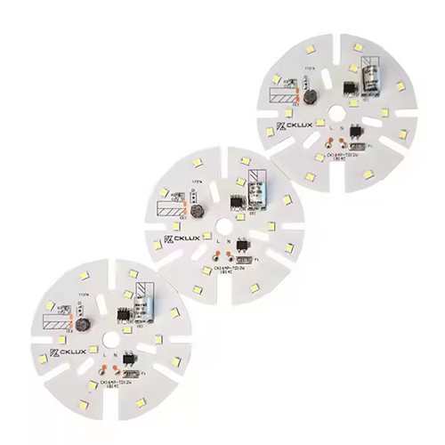 Downlights Dob Led Pcba Board Power 6W 14Pcs 6V 1W Size 48X48Mm Smt Electrolysis 2.2Uf 400V Current 100-120Ma - Board Thickness: Different Available Millimeter (Mm)