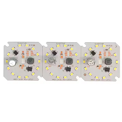 DOB PCBA power 10W T60 LED 10pcs size 36x36mm SMT electrolysis 3.3uf 400v Current 100-120mA Plastic aluminum LED PCBA board