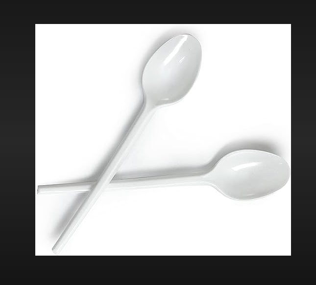 Big Spoon Plastic - Durable Design | Ergonomic Shape, Easy To Grip, Ideal For Serving And Cooking, Versatile Kitchen Tool