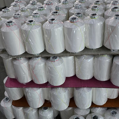 White Polyester Row Yarn