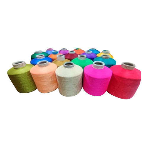 Multicolor Top Dyed Polyester Spun Yarn - Attributes: Eco-Friendly