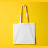 Poly Cotton Bags - Color: White