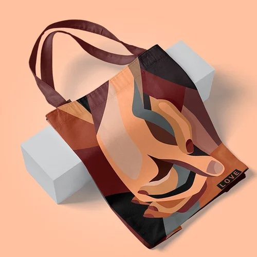 Cotton Tote Bags - Capacity: 3 Kg